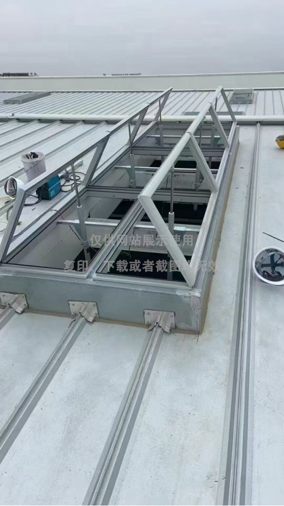 静宁苹果库城中排烟天窗