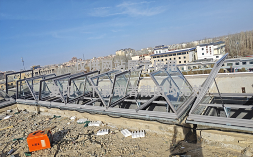 敦煌博物馆城中排烟天窗