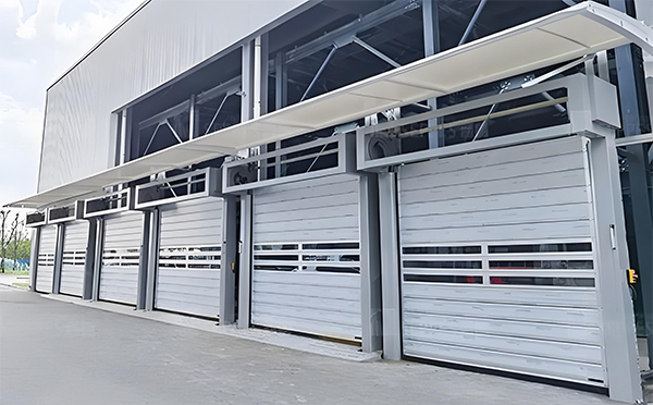 城中快速城中卷帘门防尘密封解决方案