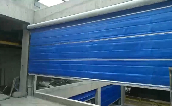 大型物流园区完成城中防火门整体安装工程