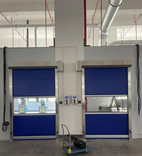 城中快速城中卷帘门助力食品加工车间环境升级